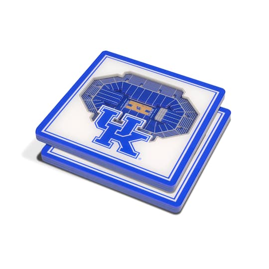NCAA 3D StadiumView Coasters By Youthefan in Kentucky Wildcats | 4" x 4" x 0.3125" | Michaels®